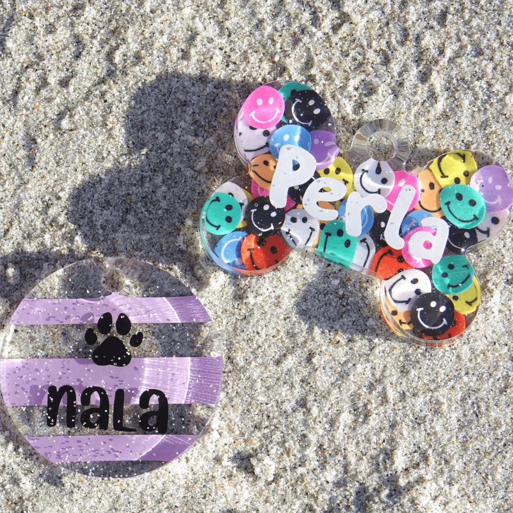 chapas de diseño para perros y gatos personalizadas