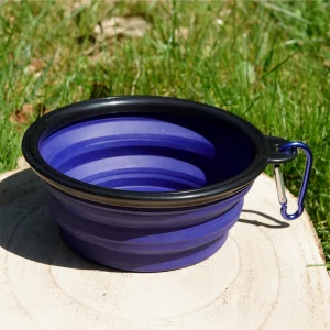 bowl plegable de color azul