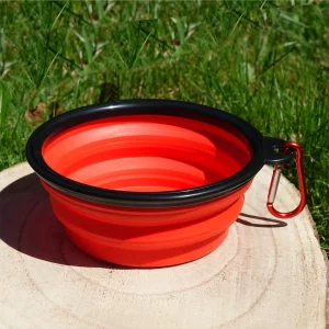 bowl plegable de color rojo