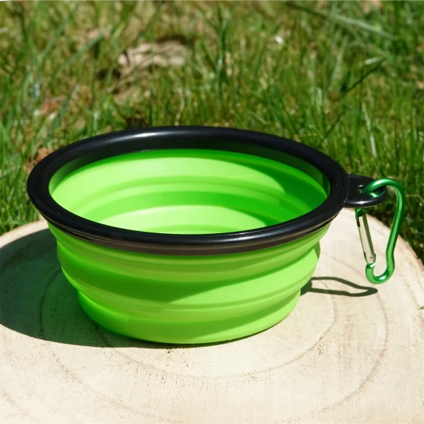 bowl plegable de color verde